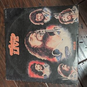 Waylon Jennings Waylon Live LP 1976 RCA Victor APL1-1108